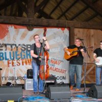 Nu-Blu at the August 2019 Gettysburg Bluegrass Festival - photo by Frank Baker