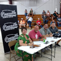Band competition judges at SamJam 2019 - photo by Missy Smith