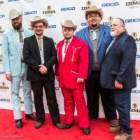 Po' Ramblin' Boys on the Red Carpet prior to the 2019 IBMA Awards - photo © Tara Linhardt