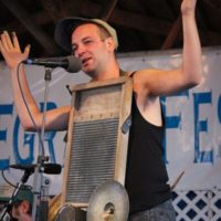Tuba Skinny at the 2019 Delaware Valley Bluegrass Festival - photo  by Frank Baker