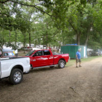 RV campsite at the 2019 Armuchee Bluegrass Festival - photo by Audie Finnell