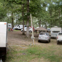 Campground at the 2019 Armuchee Bluegrass Festival - photo by Audie Finnell