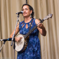 Evie Laden at World of Bluegrass (9/24/19) - photo © Tara Linhardt