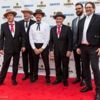 The Earls of Leicester on the Red Capet prior to the IBMA Awards Show - photo © Tara Linhardt