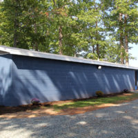 New shower house at the 2019 Camp Springs festival - photo by Laura Ridge