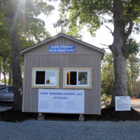 Main office at the 2019 Camp Springs festival - photo by Laura Ridge