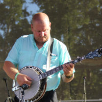 Randy Smith with Buttermilk Creek at the 2019 Camp Springs festival - photo by Laura Ridge