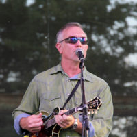 Shawn Lane with Blue Highway at the 2019 Camp Springs festival - photo by Laura Ridge
