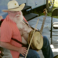 Red Roberts at the 50th Anniversary Camp Springs festival - photo by Gary Hatley