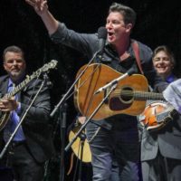 Ronnie Bowman joins the Del McCoury Band for Delebration at the 2019 Wide Open Bluegrass - photo by Frank Baker