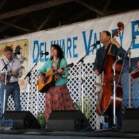 Kathy Kallick Band at the 2019 Delaware Valley Bluegrass Festival - photo  by Frank Baker