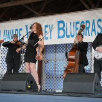Becky Buller Band at the 2019 Delaware Valley Bluegrass Festival - photo by Frank Baker