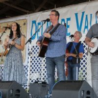 Darin & Brooke Aldridge at the 2019 Delaware Valley Bluegrass Festival - photo by Frank Baker