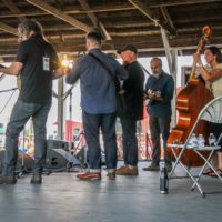 John Reischman & The Jaybirds at the 2019 Delaware Valley Bluegrass Festival - photo by Frank Baker