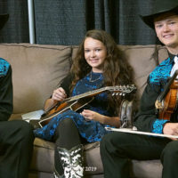 The Baker Family at the 2019 Oklahoma State Fiddling & Picking Contest - photo © Pamm Tucker