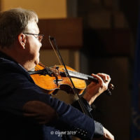 Shelby Eicher at the 2019 National Fiddlers Hall of Fame induction - photo by Pamm Tucker