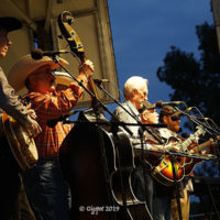 Byron Berline Band at the 2019 Oklahoma International Bluegrass Festival - photo © Pamm Tucker