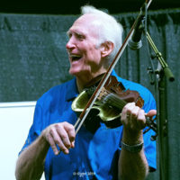 Byron Berline at the 2019 Oklahoma State Fiddling & Picking Contest - photo © Pamm Tucker