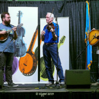 Byron Berline performs at the 2019 Oklahoma State Fiddling & Picking Contest - photo © Pamm Tucker