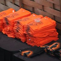 Logo merch from IBMA during World of Bluegrass 2019 - photo by Frank Baker