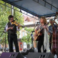 Valerie Smith & Liberty Pike at Wide Open Bluegrass 2019 - photo by Frank Baker