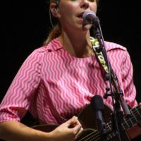 Aoife O'Donovan with I'm With Her at the Red Hat for Wide Open Bluegrass 2019 - photo by Frank Baker