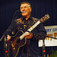 Darrell Connor, honoree, performs at the 2019 Granite Quarry Fiddlers' Convention