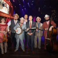 Po' Ramblin' Boys backstage at the Grand Ole Opry with Bill Cody and Jordan Petit - photo courtesy of the Grand Ole Opry
