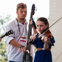 Youth Stage at Wide Open Bluegrass 2019 - photo © Tara Linhardt