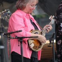 Marcy Marxer at the Hazel & Alice Tribute at the Red Hat for Wide Open Bluegrass 2019 - photo by Frank Baker