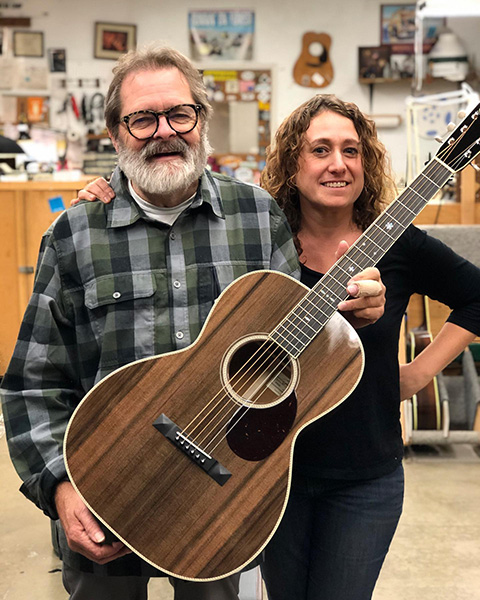 David Richard, Luthier