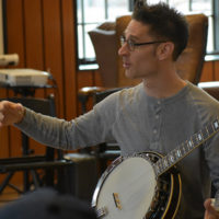 Jayme Stone at The 2019 Banjo Summit - photo by Kevin Slick