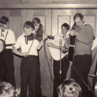 Echo Mountain Boys with Bill Clifton in concert at Imperial College London, circa 1964