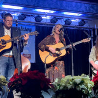Amanda Cook Band at the 2019 Bluegrass Christmas in the Smokies - photo by Melanie Wilson