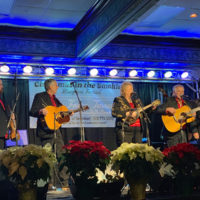 Lorraine Jordan & Carolina Road at the 2019 Bluegrass Christmas in the Smokies - photo by Melanie Wilson