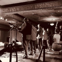 Garrett Newton Band at Bluegrass Christmas in the Smokies (12/14/19) - photo by Melanie Wilson