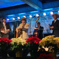 Larry Sparks at the 2019 Bluegrass Christmas in the Smokies - photo by Melanie Wilson