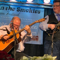 Danny and Ryan Paisley at the 2019 Bluegrass Christmas in the Smokies - photo by Melanie Wilson