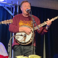 Gary Waldrep at the 2019 Bluegrass Christmas in the Smokies - photo by Melanie Wilson