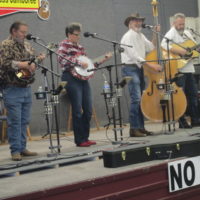 A group of regular performers at the Snow Hill Bluegrass Jamboree - photo by Audie Finnell