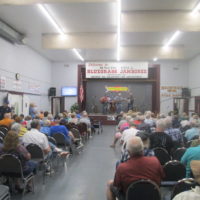 Usually a capacity crowd for the Snow Hill Bluegrass Jamboree - photo by Audie Finnell