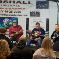 Mandolin workshop at the 2020 Blast Off Winter Weekend in Wapakoneta, OH