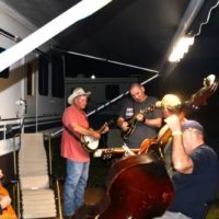 Campsite jam at the 2020 YeeHaw Music Fest - photo © Bill Warren