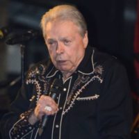 Mickey Gilley at the 2020 YeeHaw Music Fest - photo © Bill Warren