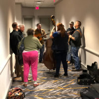 Jamming at SPBGMA 2020 in Nashville - photo by Dave Berry