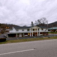 Funeral home where Roy Lee Centers' wake was held - photo by Chris Smith