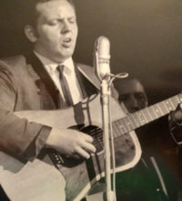 Roy Lee Centers with Ralph Stanley & The Clinch Mountain Boys in Japan (1971) - photo courtesy of the Centers family