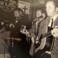 Roy Lee Centers with Ralph Stanley & The Clinch Mountain Boys in Japan (1971) - photo courtesy of the Centers family