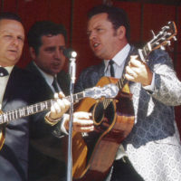 Roy Lee Centers with Ralph Stanley & The Clinch Mountain Boys in the early 1970s