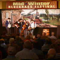 Bowregard at the 2020 MidWinter Bluegrass Festival in Denver, CO - photo by Kevin Slick